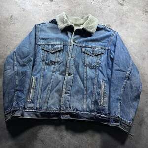 Levi's Standard Trucker Sherpa Lined Denim Jacket Size XL